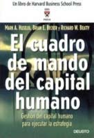 El cuadro de mando del capital humano